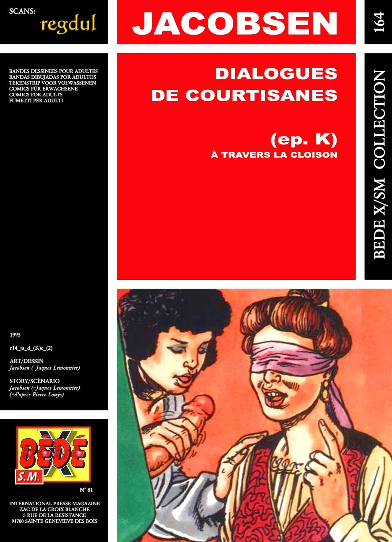 Jacobsen  &amp; Pierre Louÿs - Dialogues de Courtisanes : À travers la cloison page 2 full