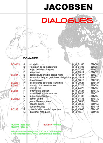 Jacobsen  &amp; Pierre Louÿs - Dialogues de Courtisanes : À travers la cloison cover