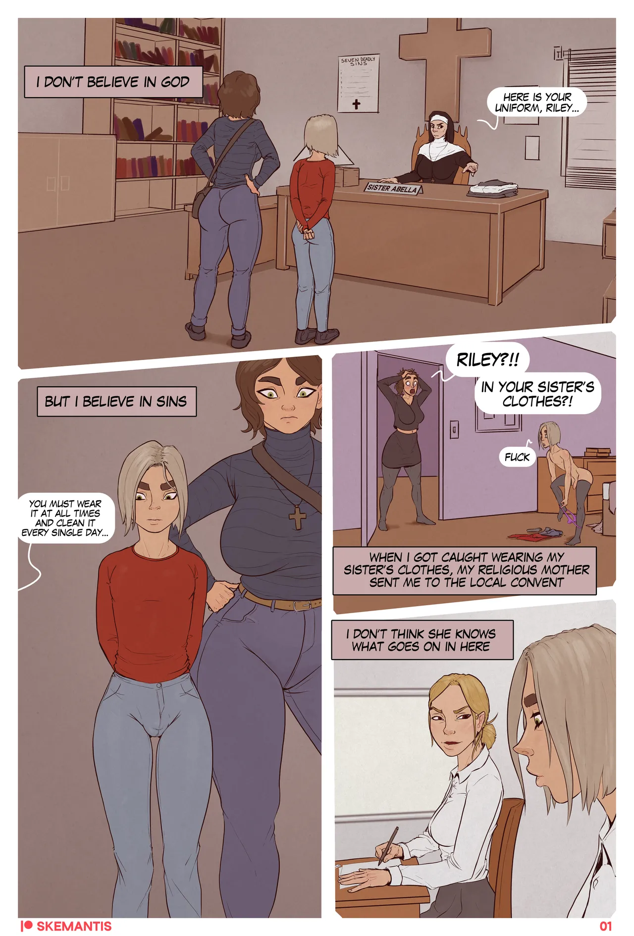 Nature of Sins: Chapter One page 2 full