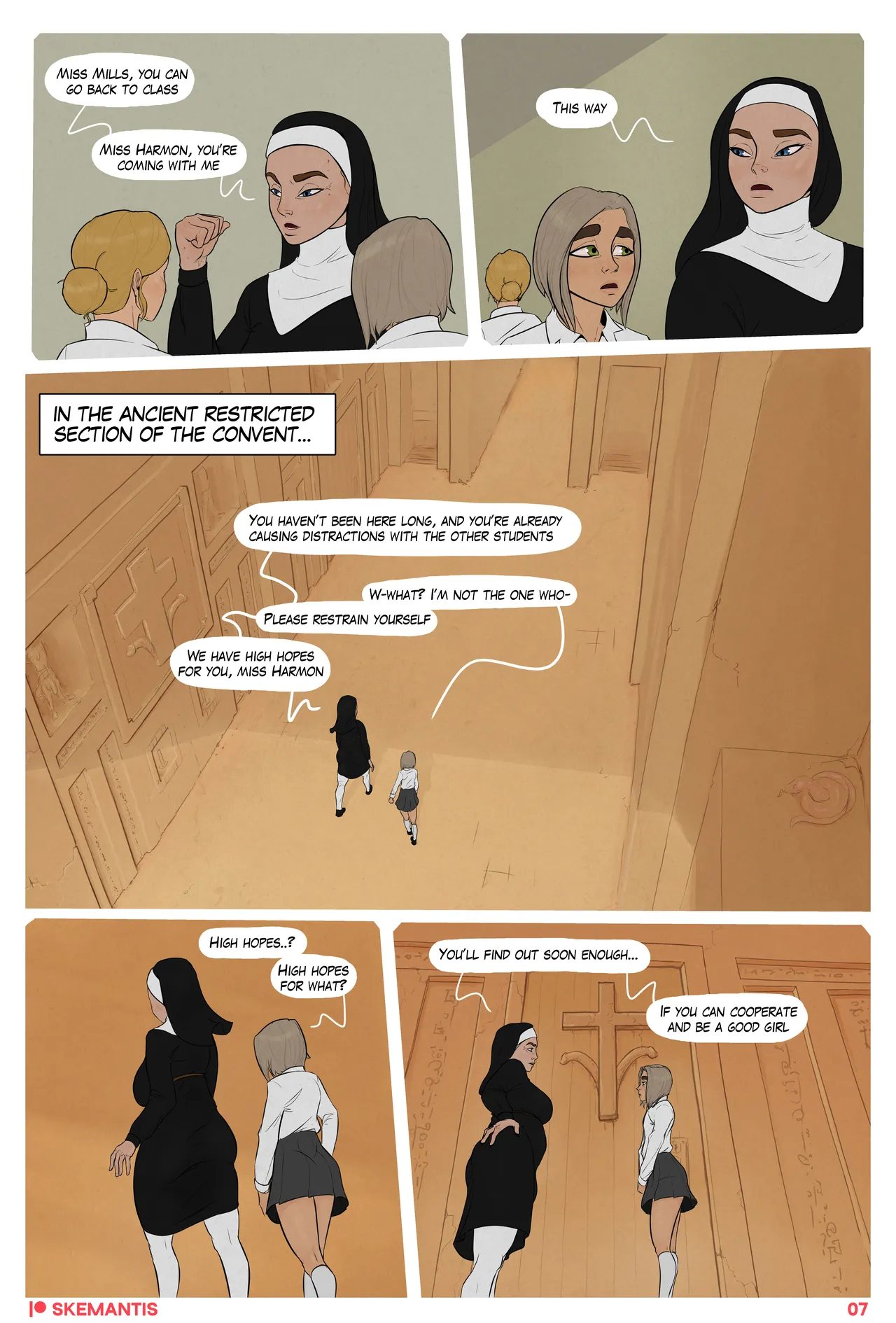 Nature of Sins: Chapter One page 8 full