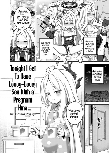 Tonight I Get to Have Lovey Dovey Sex with a Pregnant Hina cover