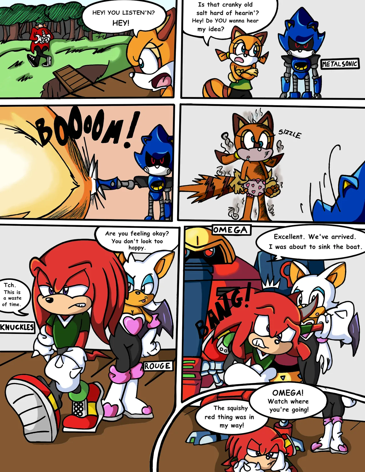 Sonic Survivor Island page 5 full