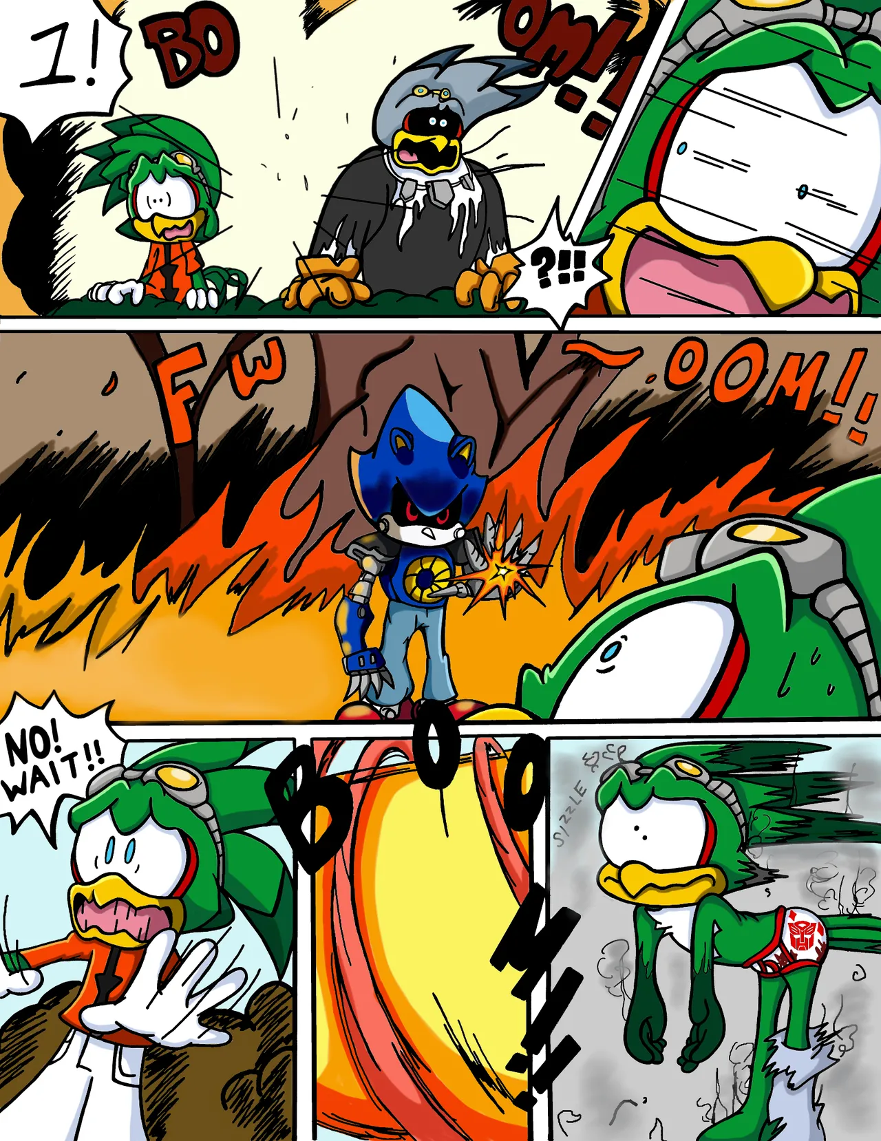 Sonic Survivor Island page 9 full