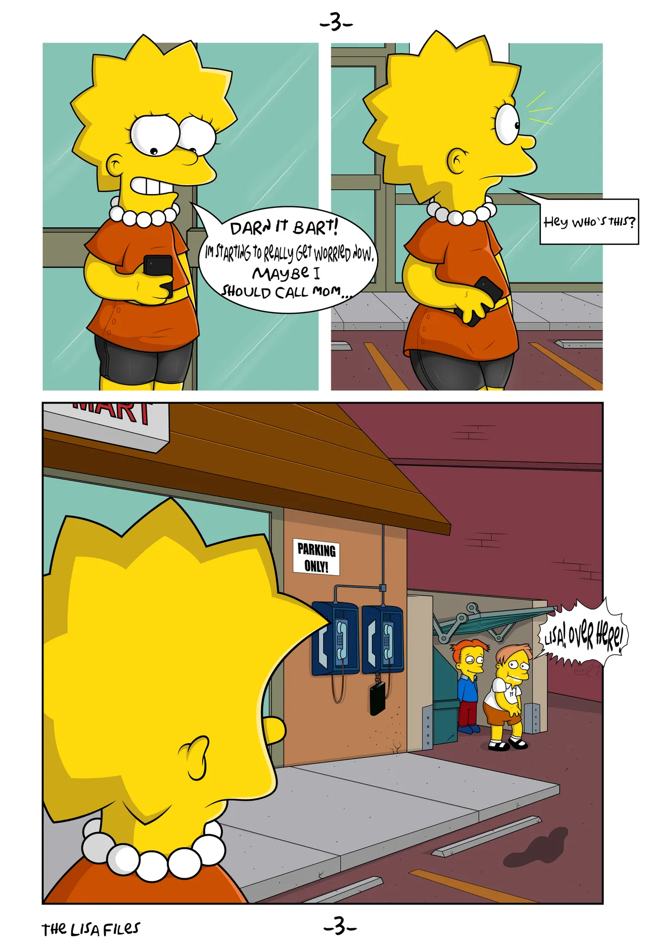 The Lisa Files page 5 full