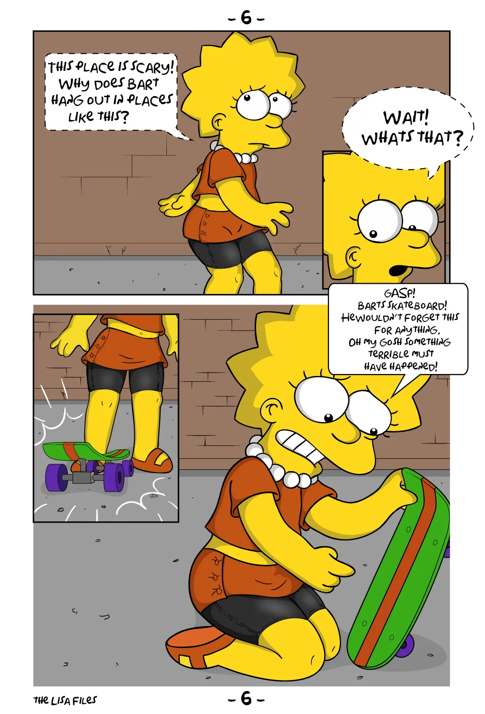 The Lisa Files page 8 full