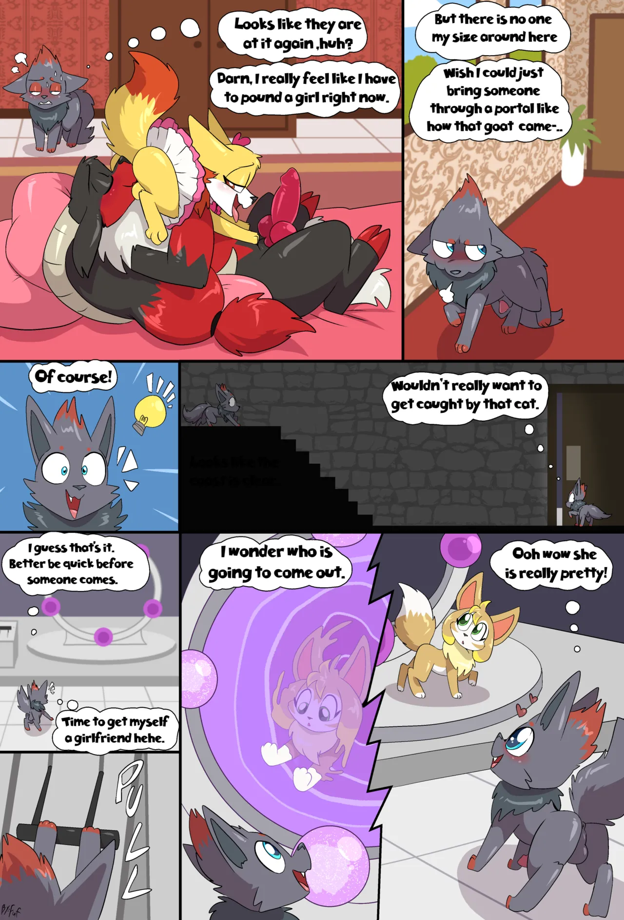 A New Vixen in Town page 1 full