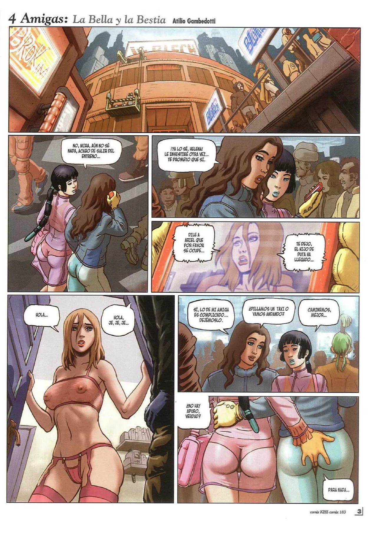 Kiss Comix #183 page 3 full