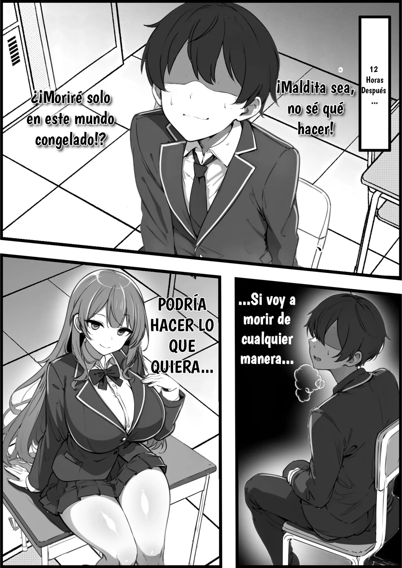 Ore ga Koki Sute SEX Shiteiru Aidaigai Jikan Teishi｜El Tiempo se Detuvo, Excepto cuando Tengo SEXO page 5 full