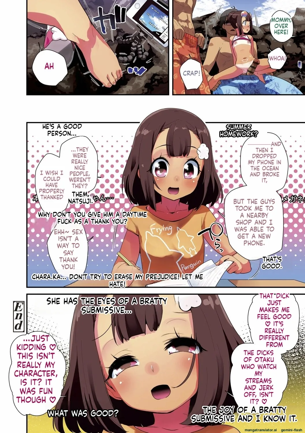 Kimi wa Oji-san to Sex suru Tame ni Umarete kitan da yo  MTL page 10 full