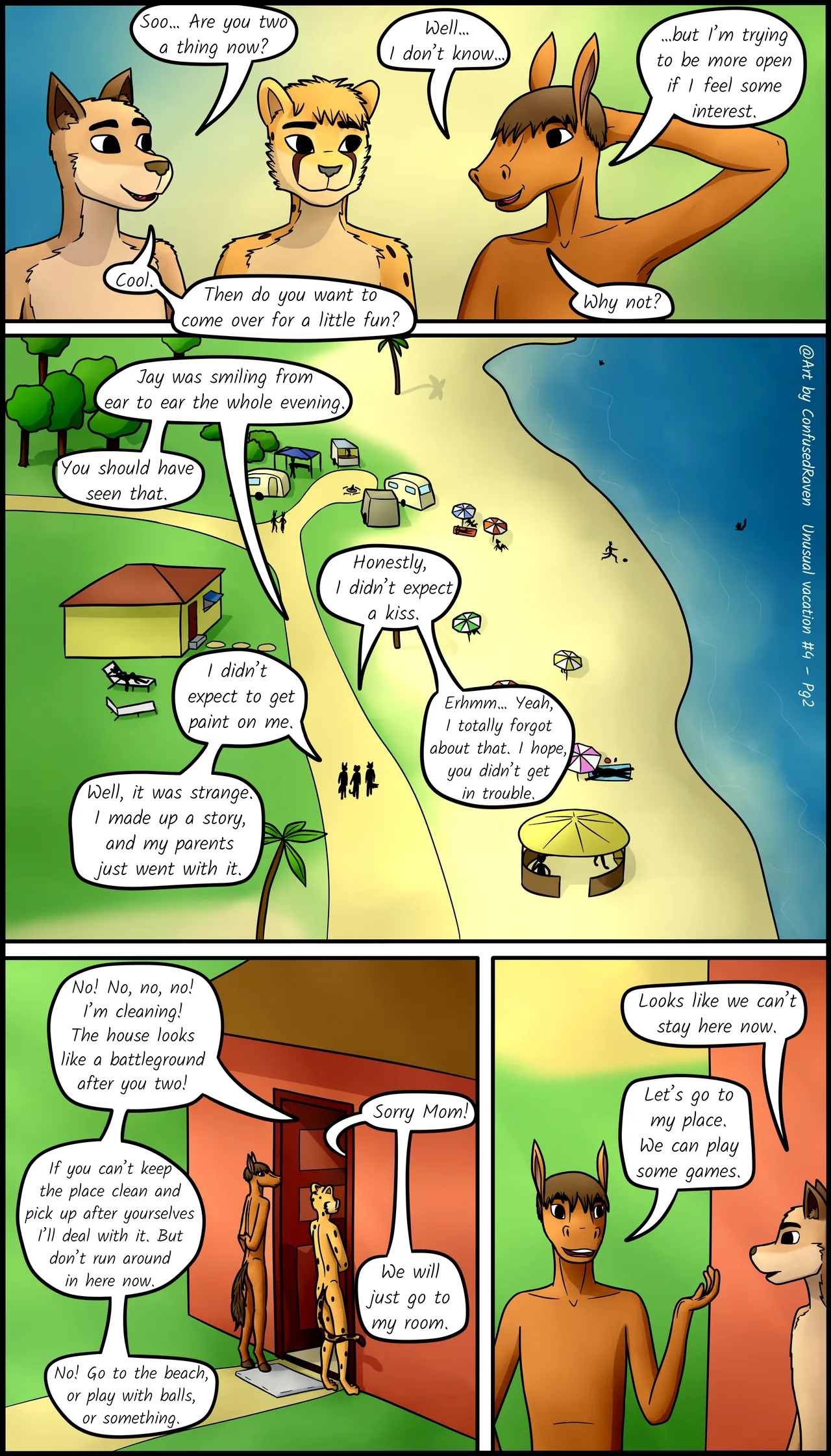 Unusual Vacation #4 - Chasing with shadows page 2 full