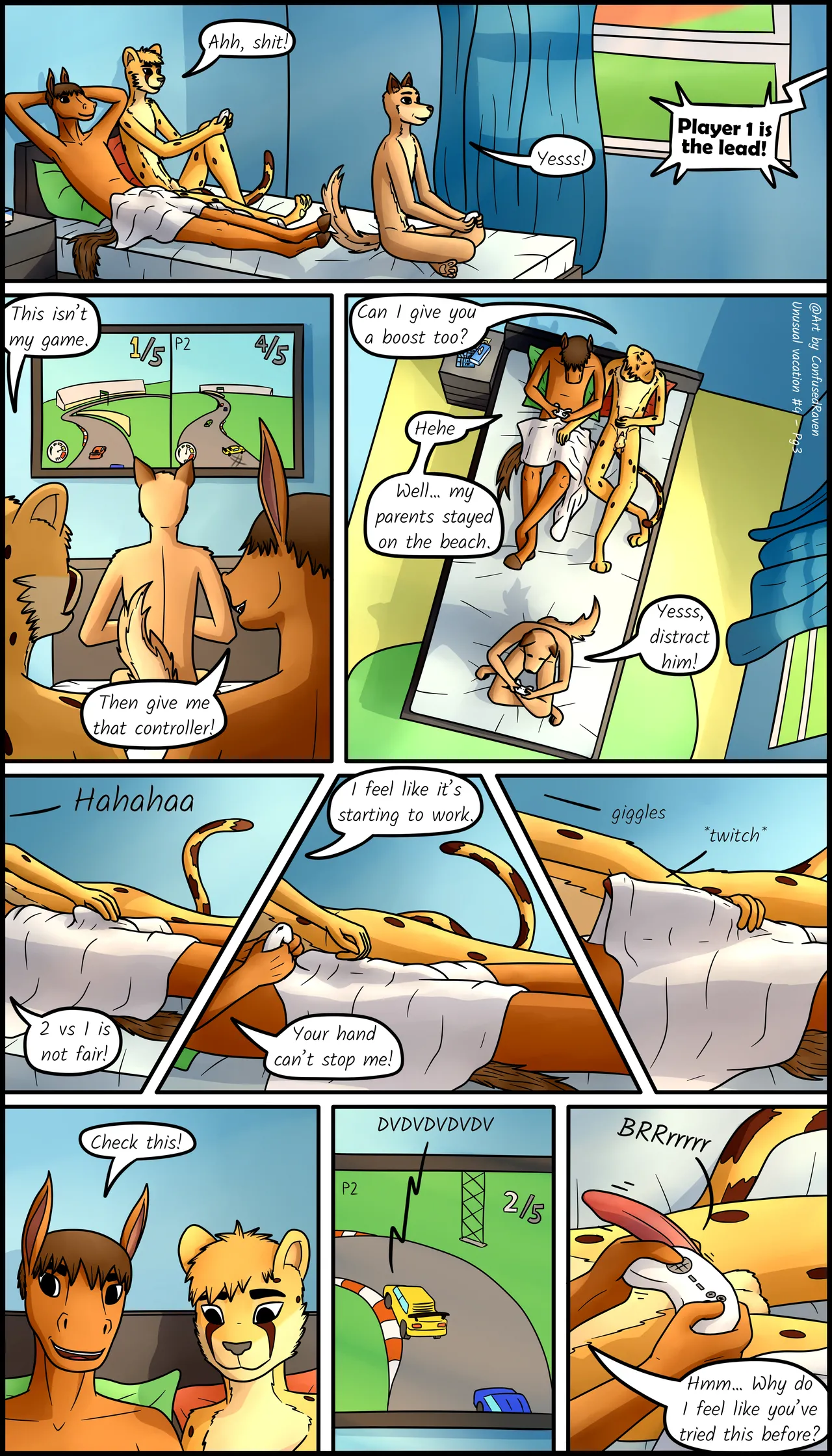 Unusual Vacation #4 - Chasing with shadows page 3 full