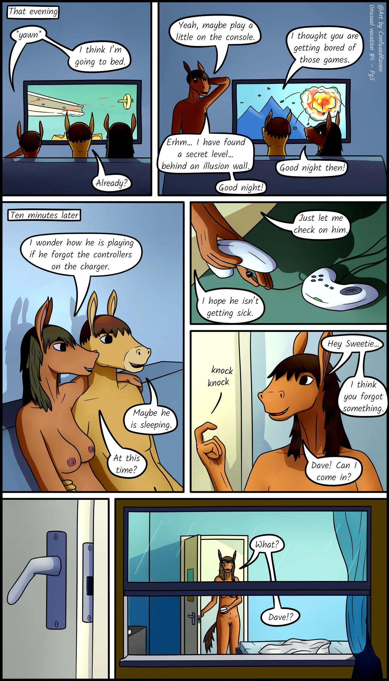 Unusual Vacation #4 - Chasing with shadows page 5 full