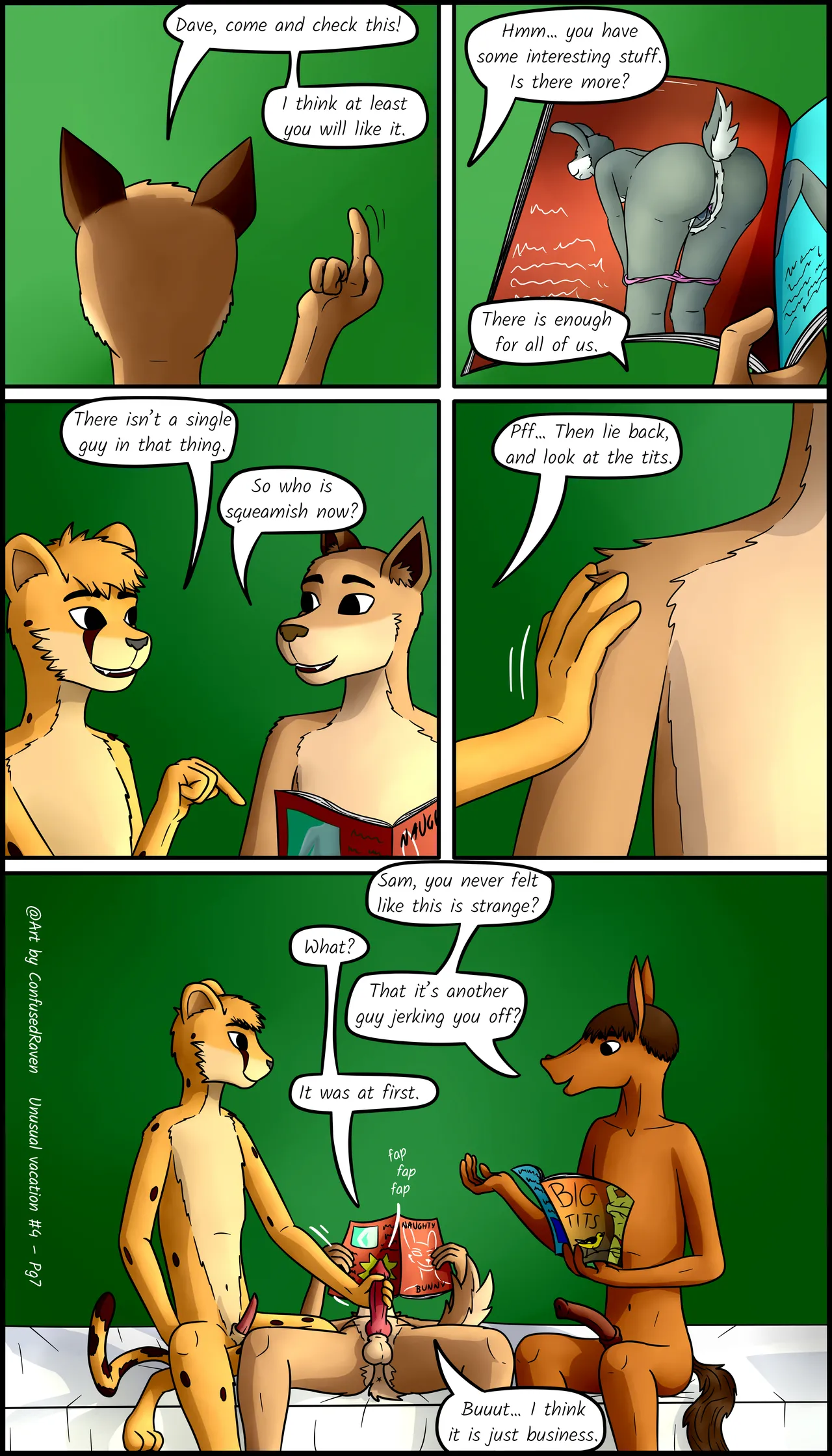 Unusual Vacation #4 - Chasing with shadows page 7 full