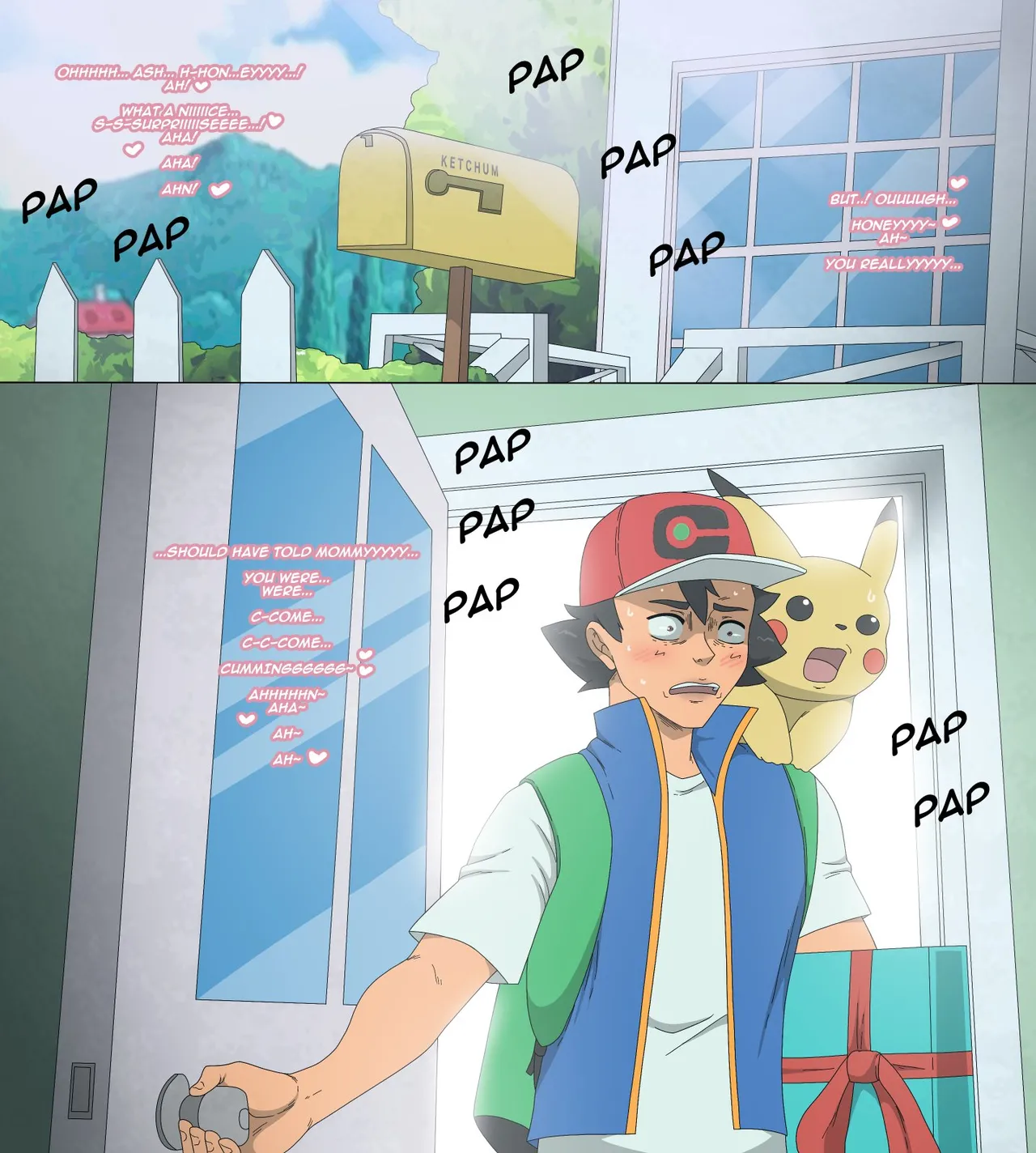 Keeping Ash's Mom Company page 5 full