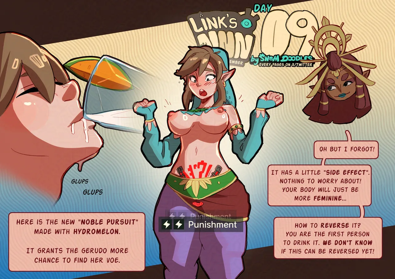 Link's No Nut November page 10 full