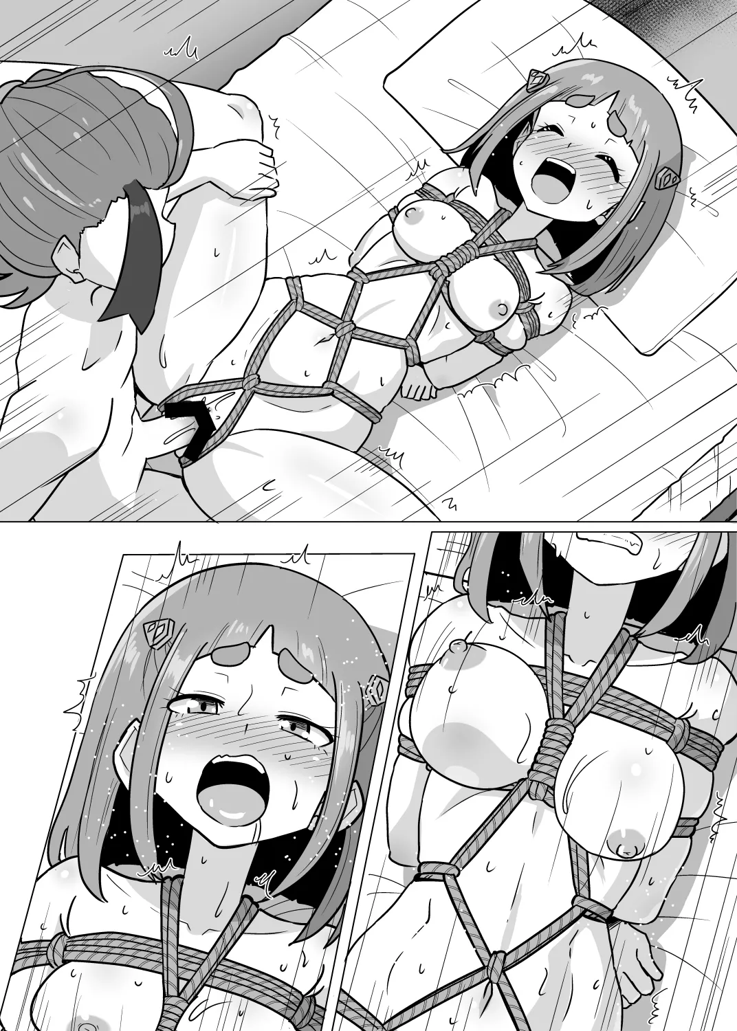 スグリ×タロ緊縛Hマンガ page 6 full