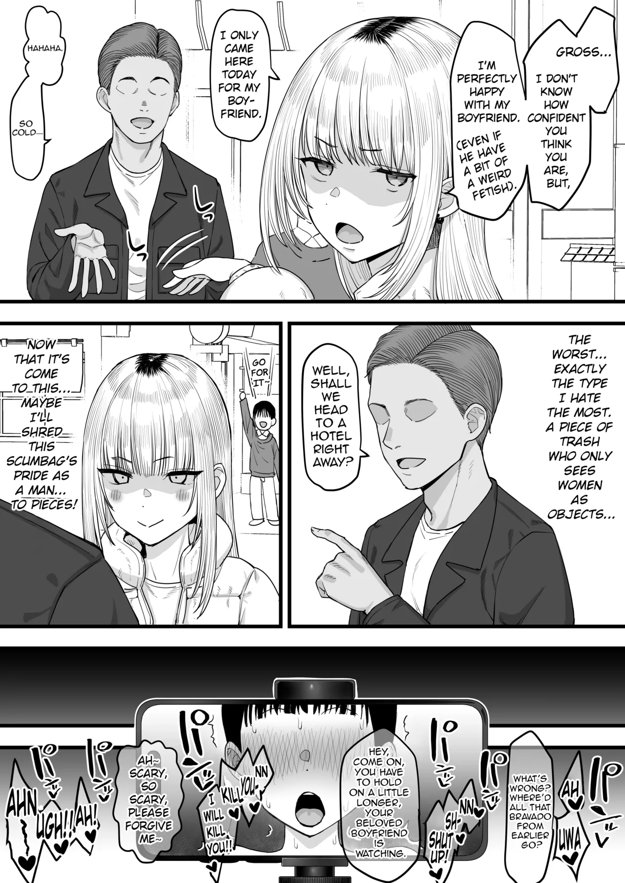 Netorase, My Strong Girlfriend Falls For A Womanizer page 4 full
