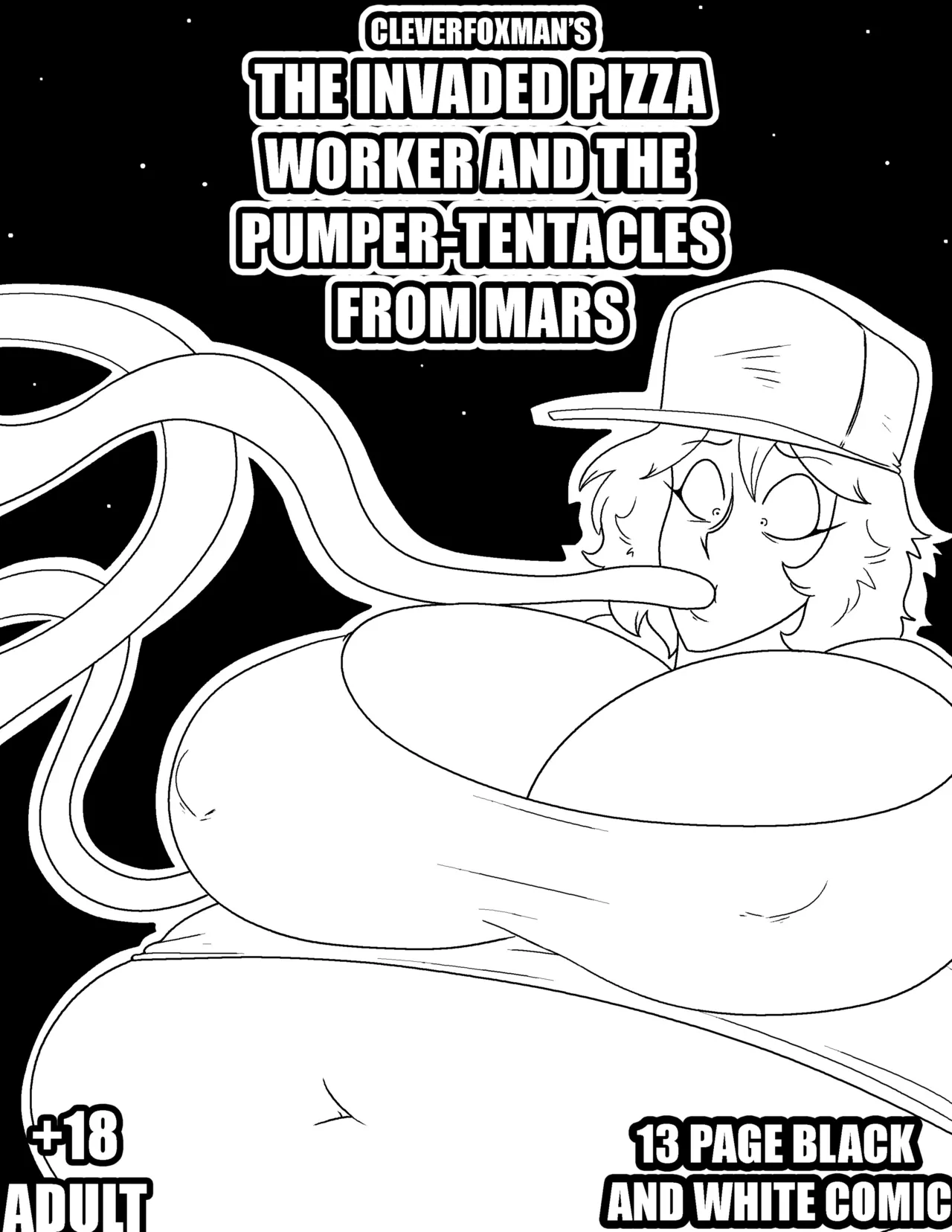 THE INVADED PIZZA WORKER AND THE PUMPER TENTACLES FROM MARS page 1 full