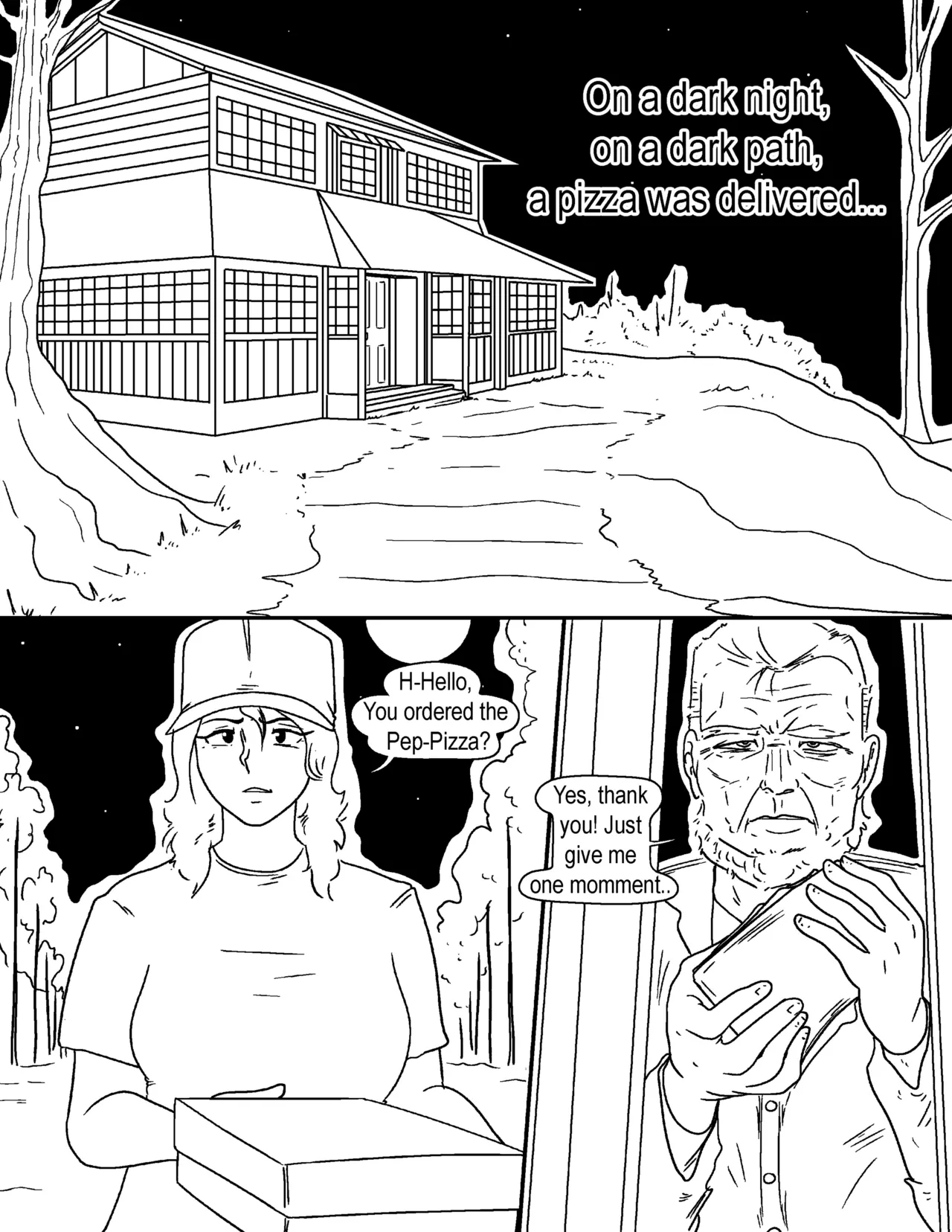 THE INVADED PIZZA WORKER AND THE PUMPER TENTACLES FROM MARS page 2 full