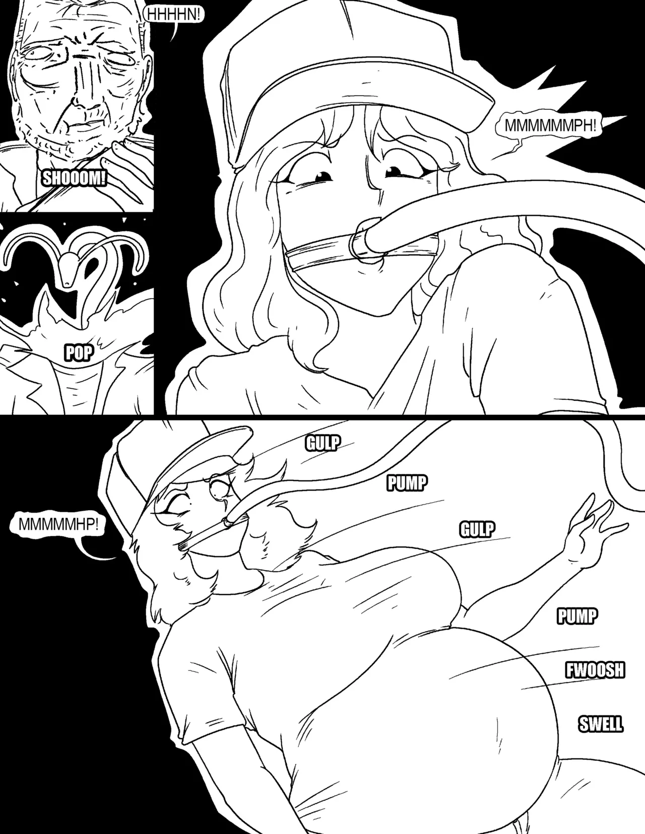 THE INVADED PIZZA WORKER AND THE PUMPER TENTACLES FROM MARS page 3 full