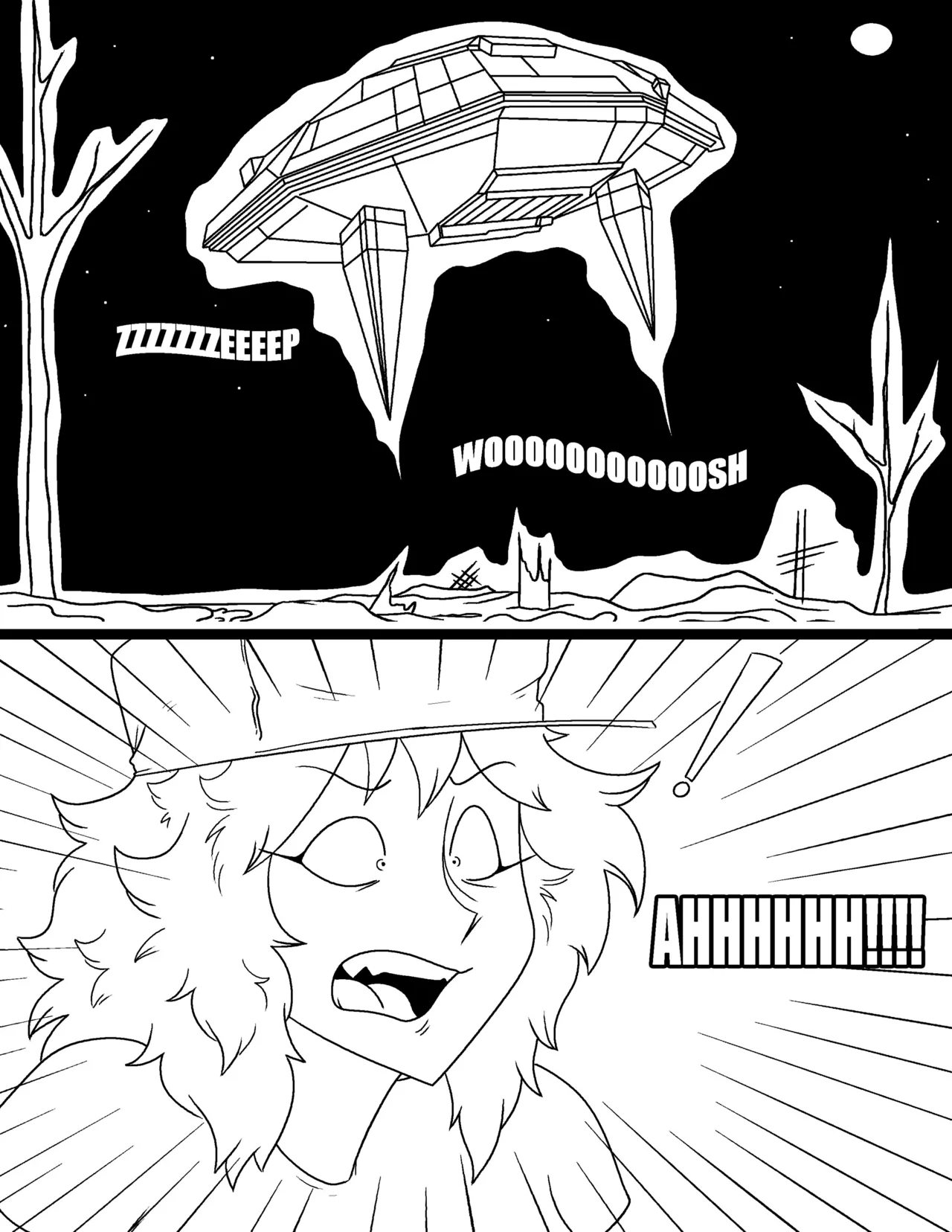 THE INVADED PIZZA WORKER AND THE PUMPER TENTACLES FROM MARS page 8 full