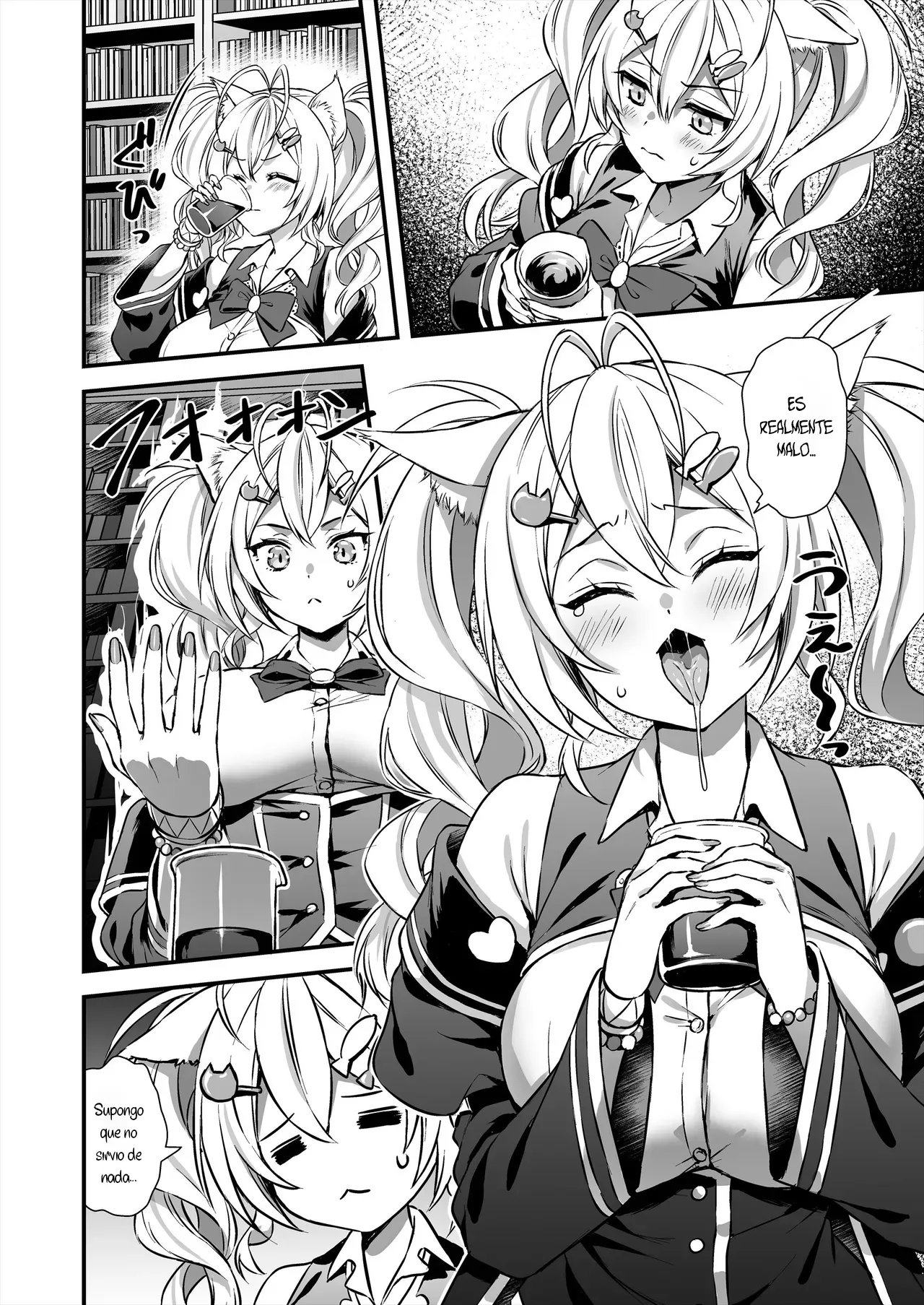 El desertor de la academia de magia 2. Descubrí el secreto de una chica con orejas de gato y le frote los pechos page 5 full