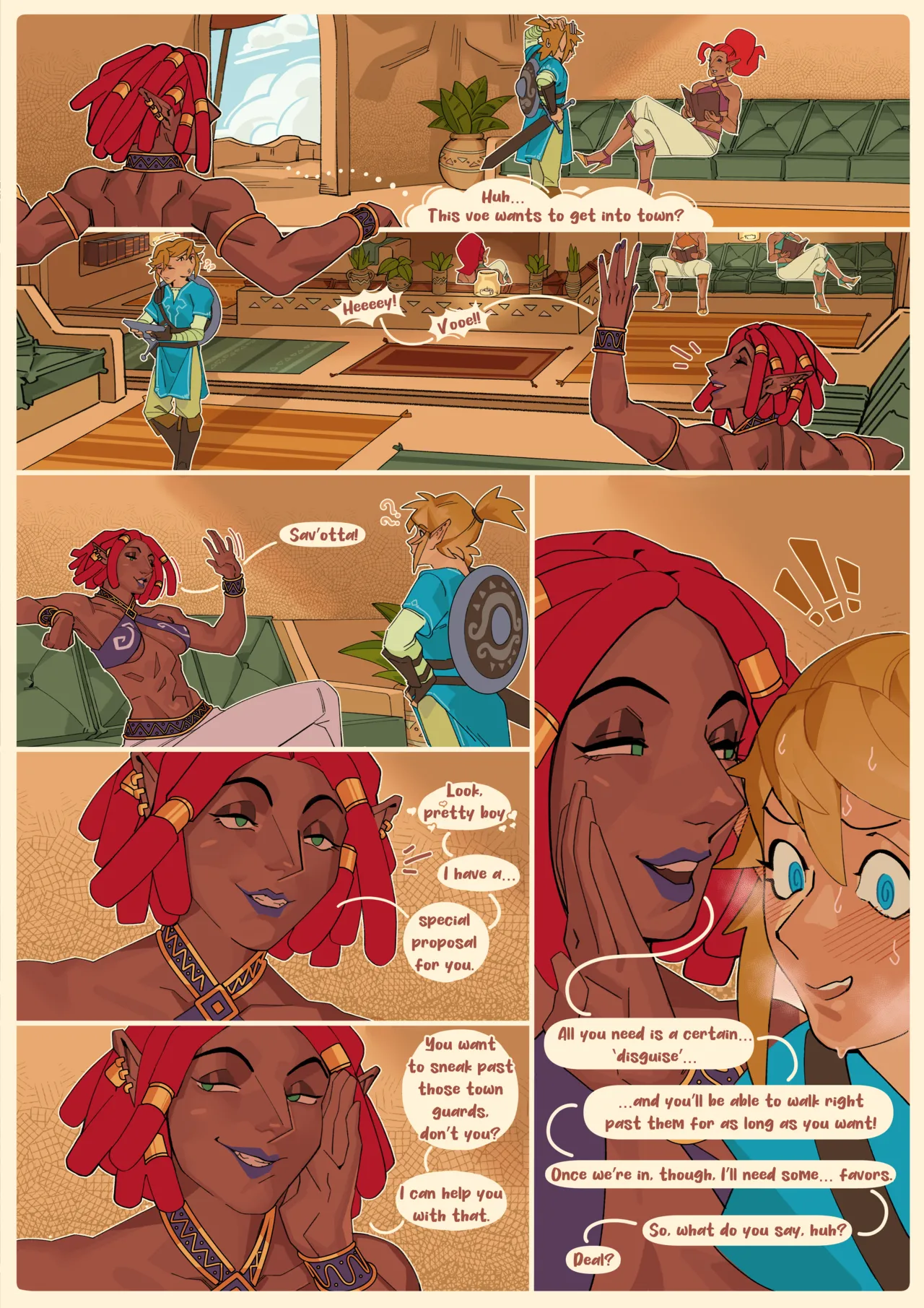 The Legend of Zelda - Forbidden Town -WIP- page 5 full