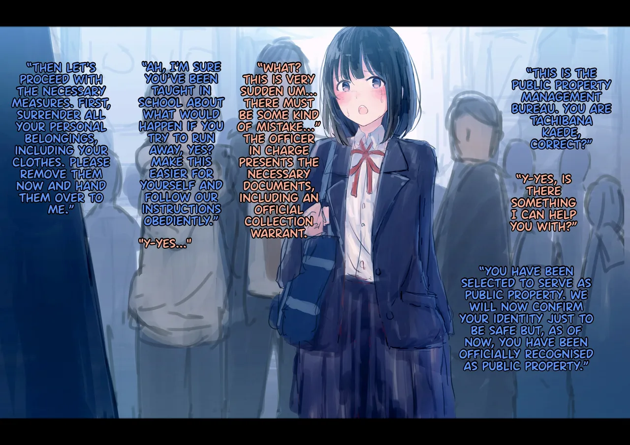 Kouyuubutsu Shoujo 1 &amp; 2  ~Kuni kara Jinken o Hakudatsu Saremono to Shite Atsukawareru Onnanoko no Hanashi~ | Public Property Girls 1 &amp; 2 ~A Story About Girls Who Are Stripped Of Their Human Rights By The Country And Treated As Objects~ Compilation page 4 full