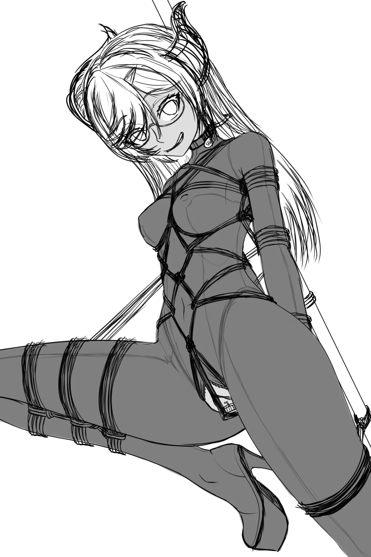 Pole Bondage page 3 full