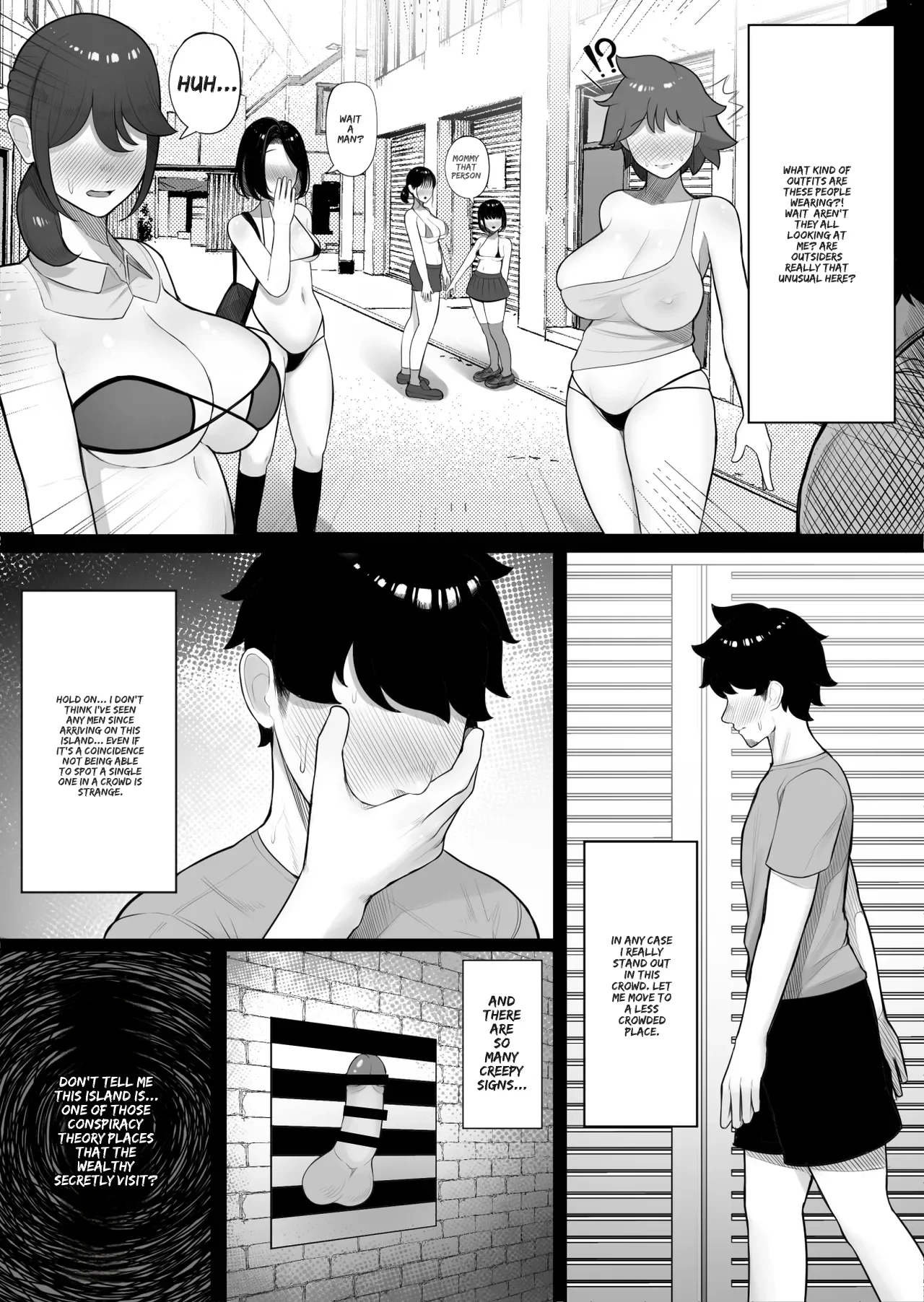 Onna dake no Shima ni Kiteshimatta Hanashi page 3 full