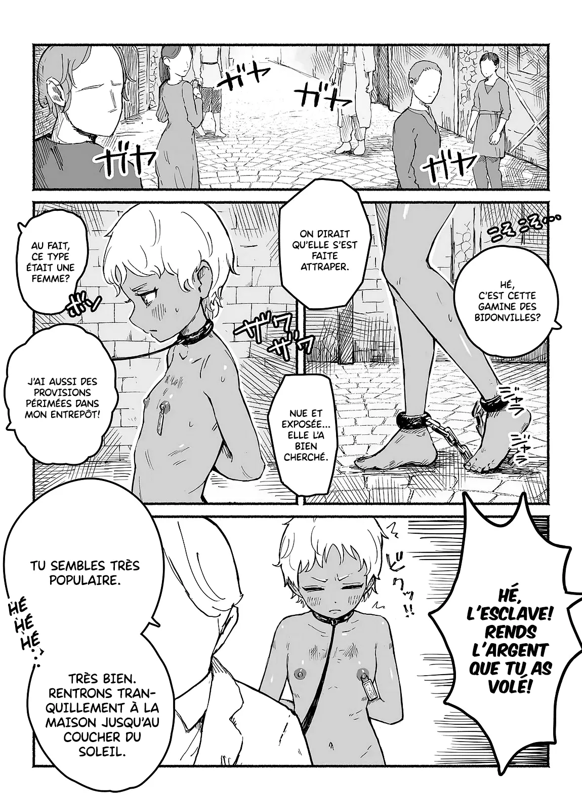 IWAKU WAKU -  Une jeune esclave traînée nue page 2 full