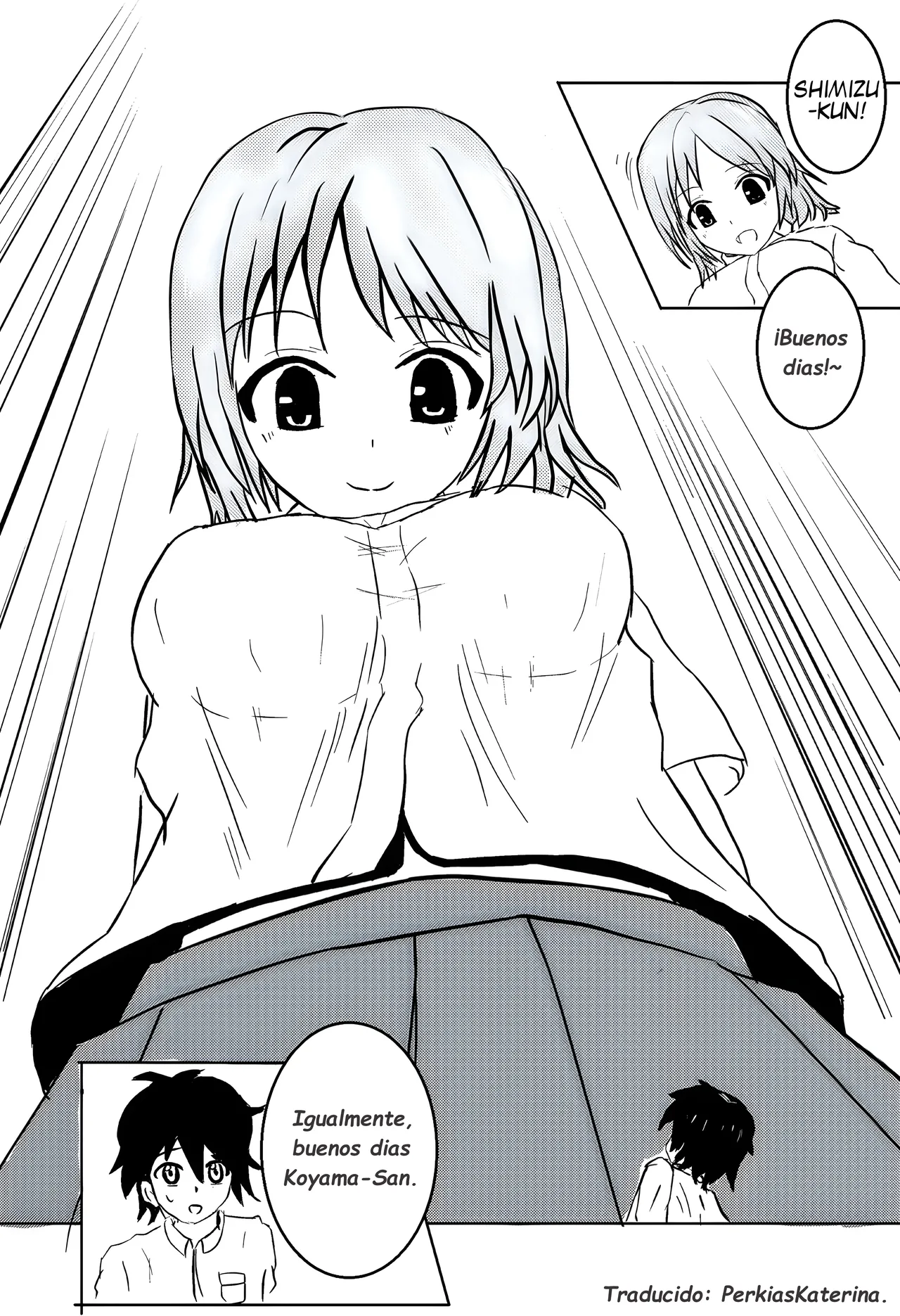 Shimizu-san and Koyama-kun  Incomplete. Version HD page 3 full