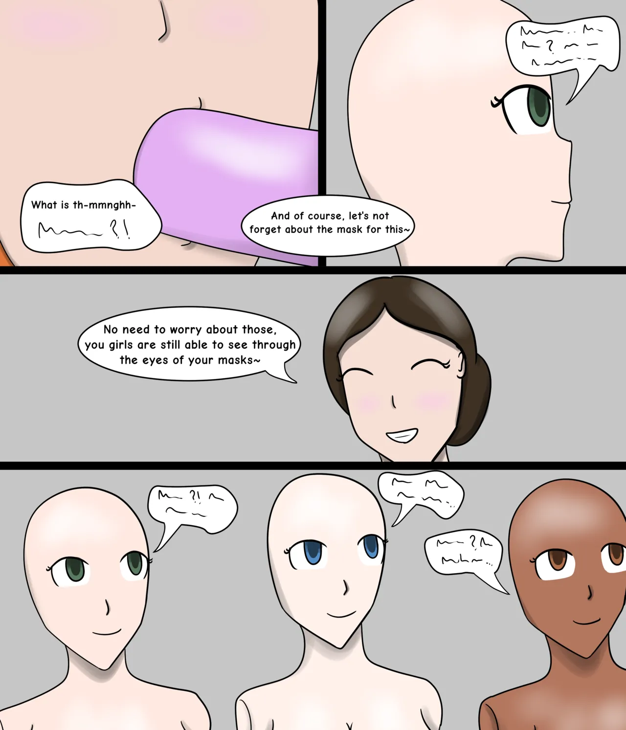 Orihime, Rangiku, Yoruichi page 6 full