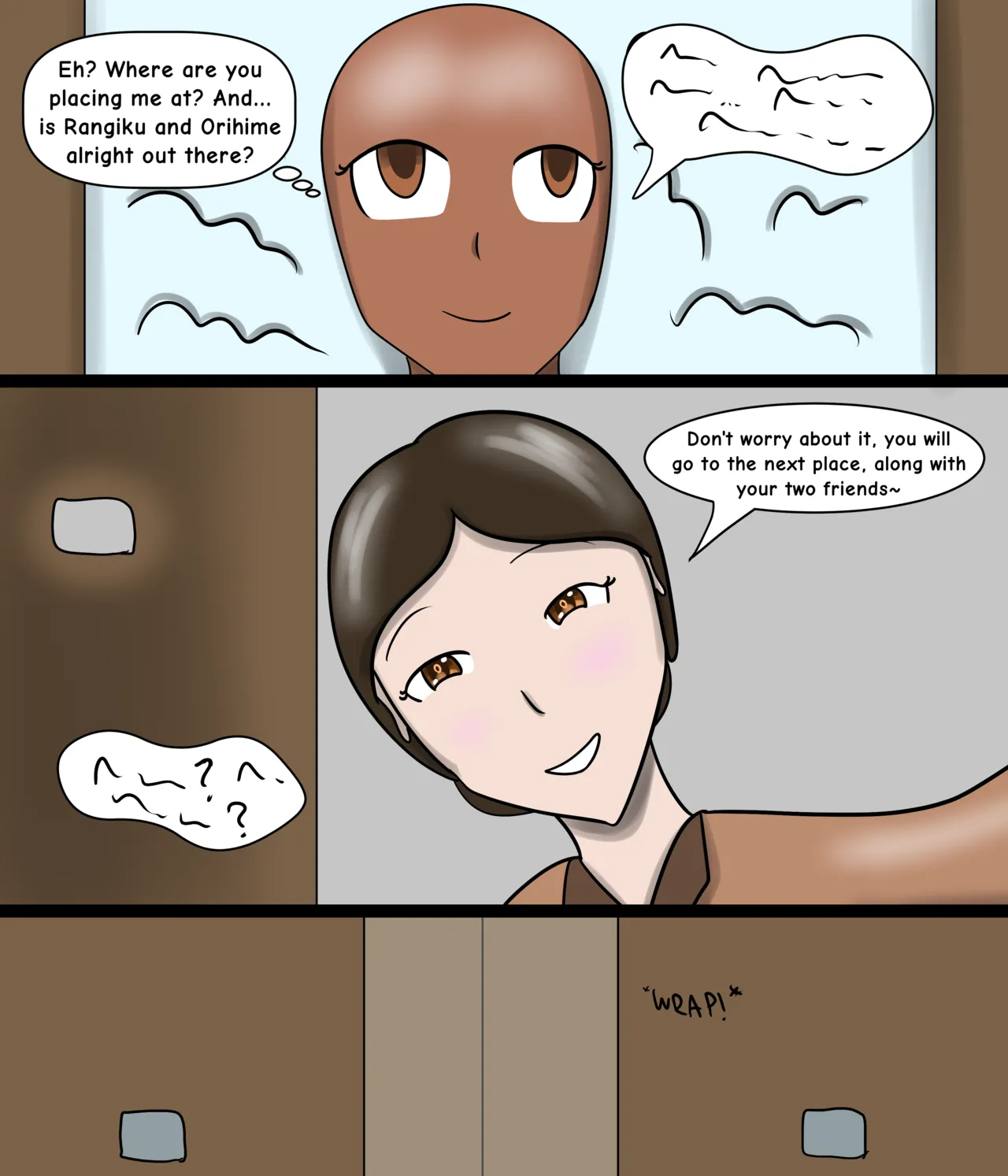 Orihime, Rangiku, Yoruichi page 8 full