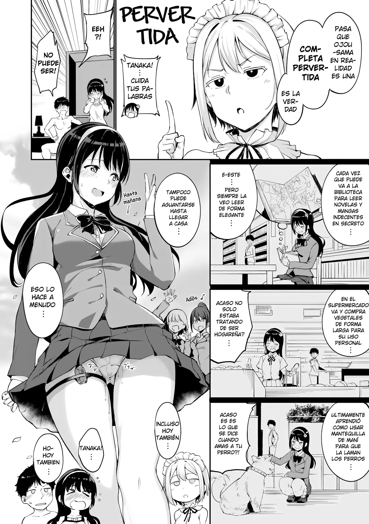 Saionjike no Kareinaru Seikatsu -kouhen- | La Lujosa Vida de la Familia Saionji -parte 2- page 4 full