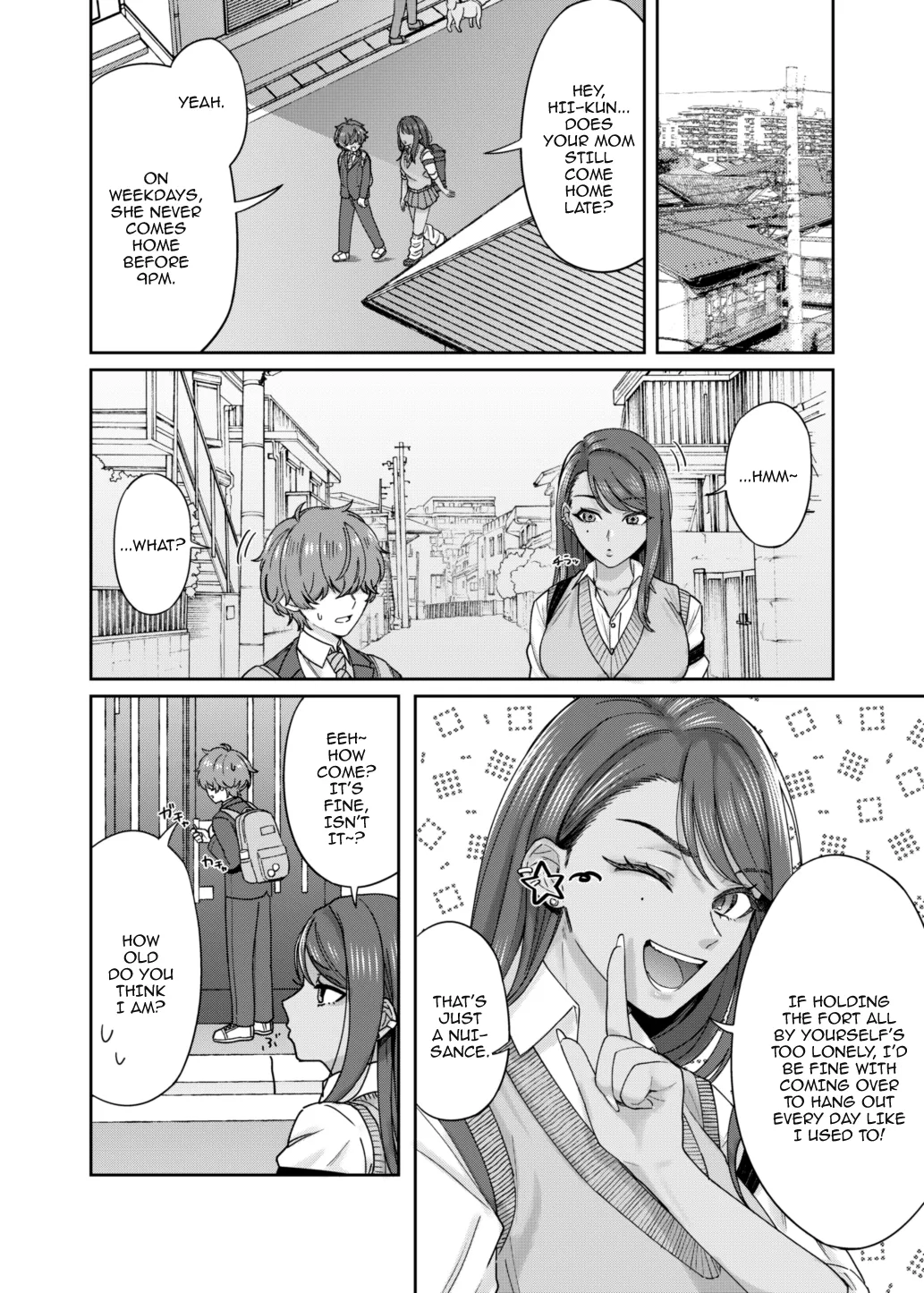 Kuro Gyaru Osananajimi to Himitsu no Benkyou Shichau Hanashi | Story About A Secret Study Session With My Black Gyaru Childhood Friend page 5 full