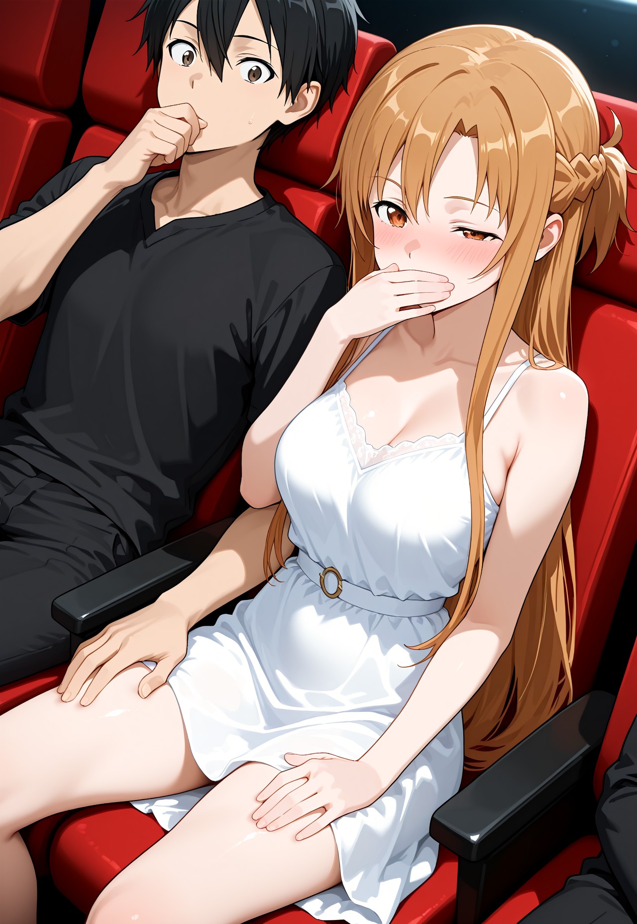 MOVIE THEATER NTR POV – ASUNA COVERED MOUTH page 9 full
