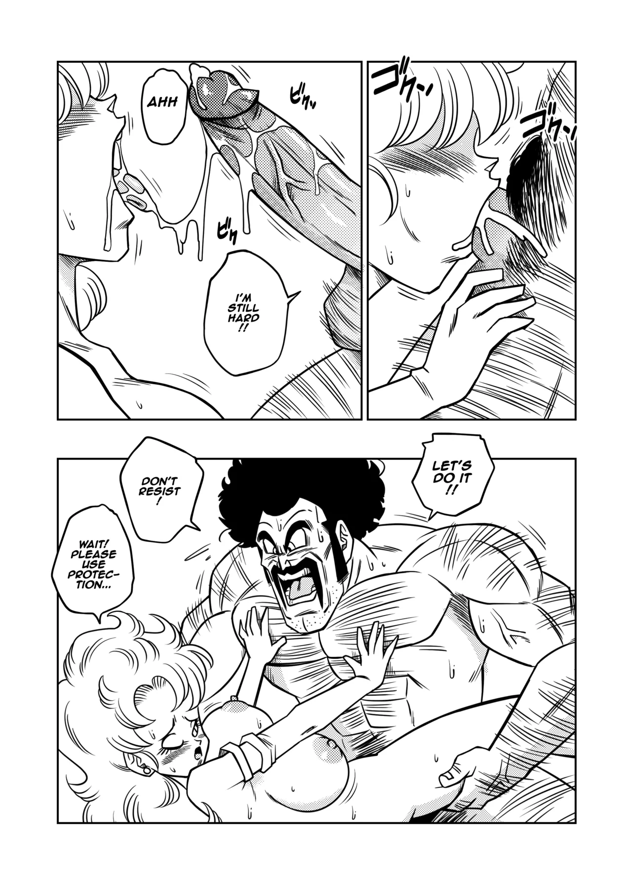 Mr. Satan's Secret Training page 10 full