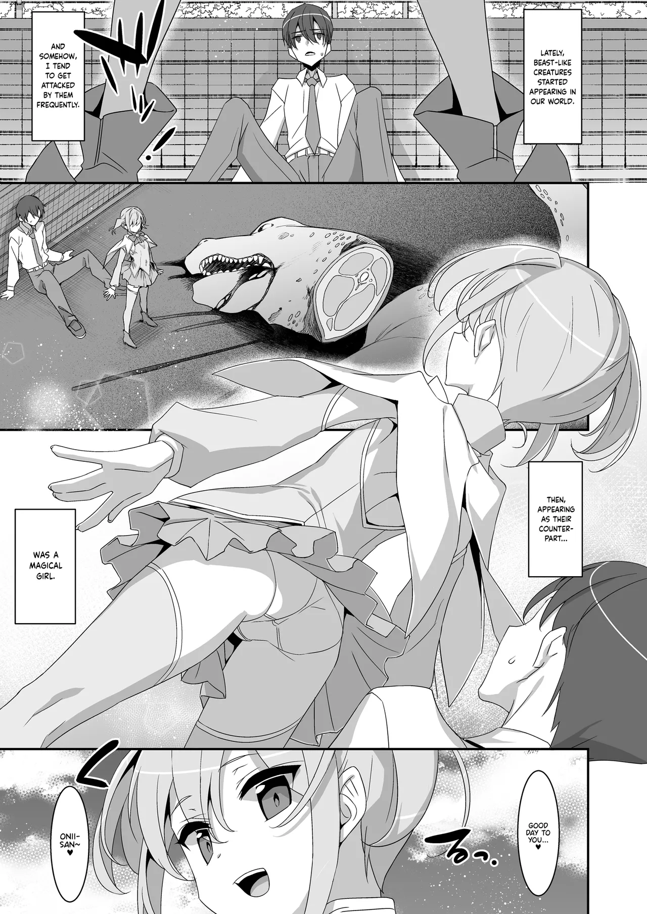Suki na Ko ga Iru no ni Mahou Shoujo ni Okasareteimasu | Even Though I Already Have a Crush, I Was Raped by a Magical Girl page 3 full