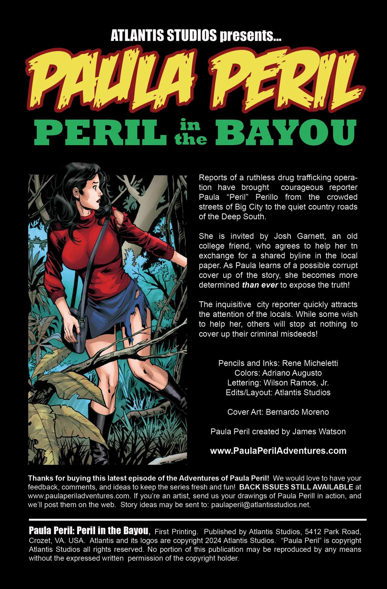 Peril in The Bayou page 2 full
