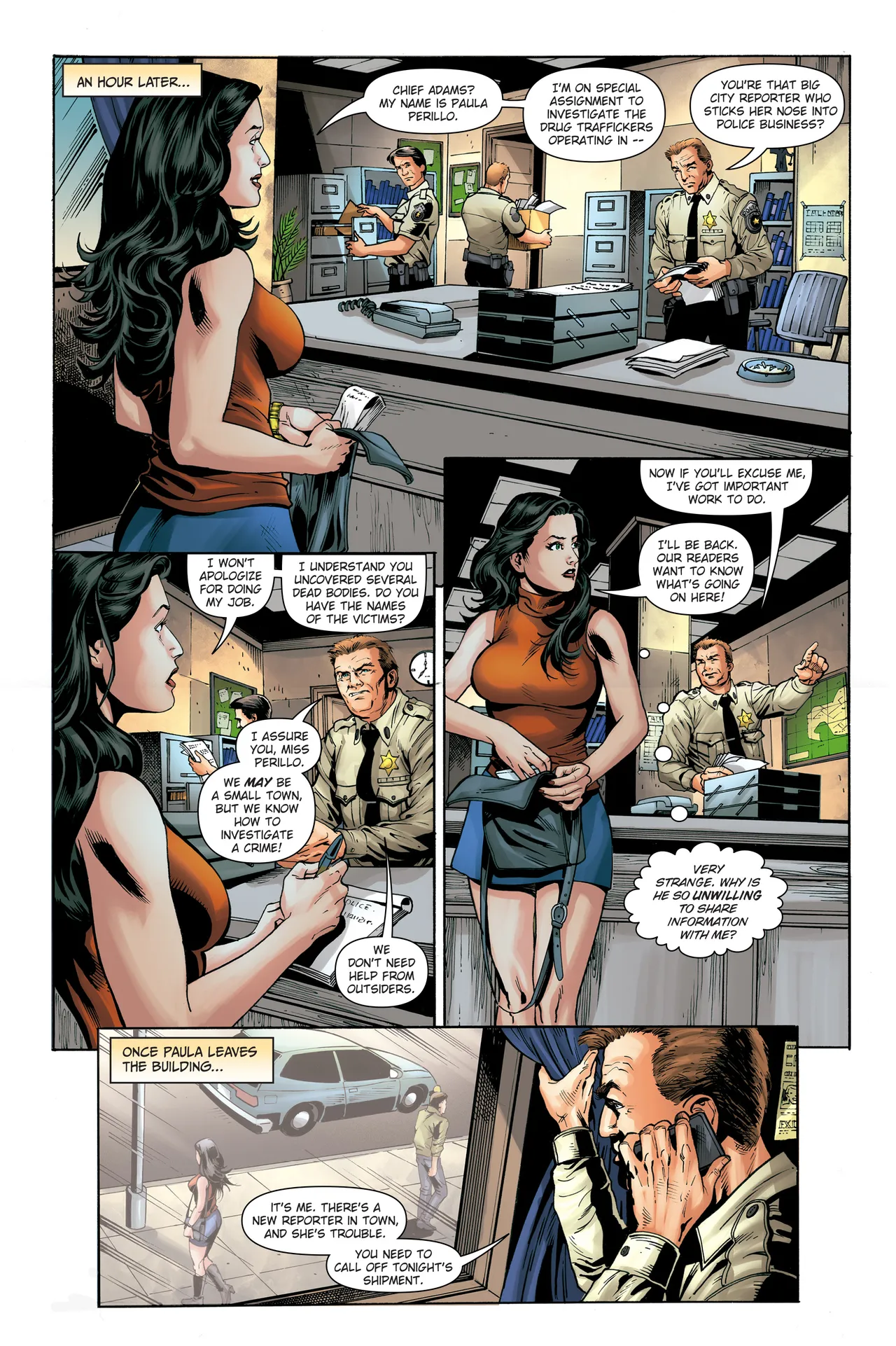 Peril in The Bayou page 8 full