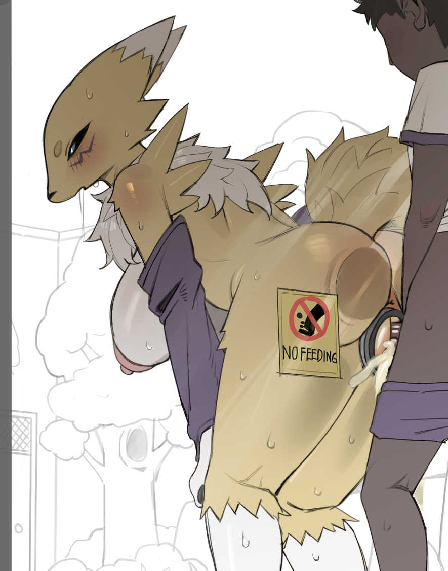 Renamon at the Zoo page 9 full