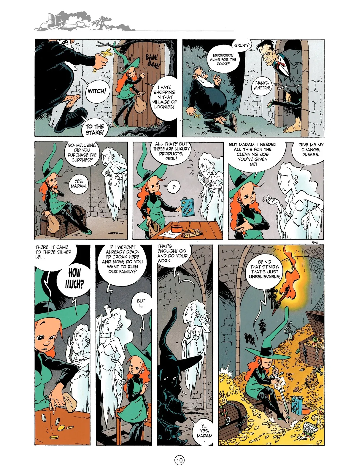 Mélusine #02 - The Vampires' Ball, 1996 page 10 full
