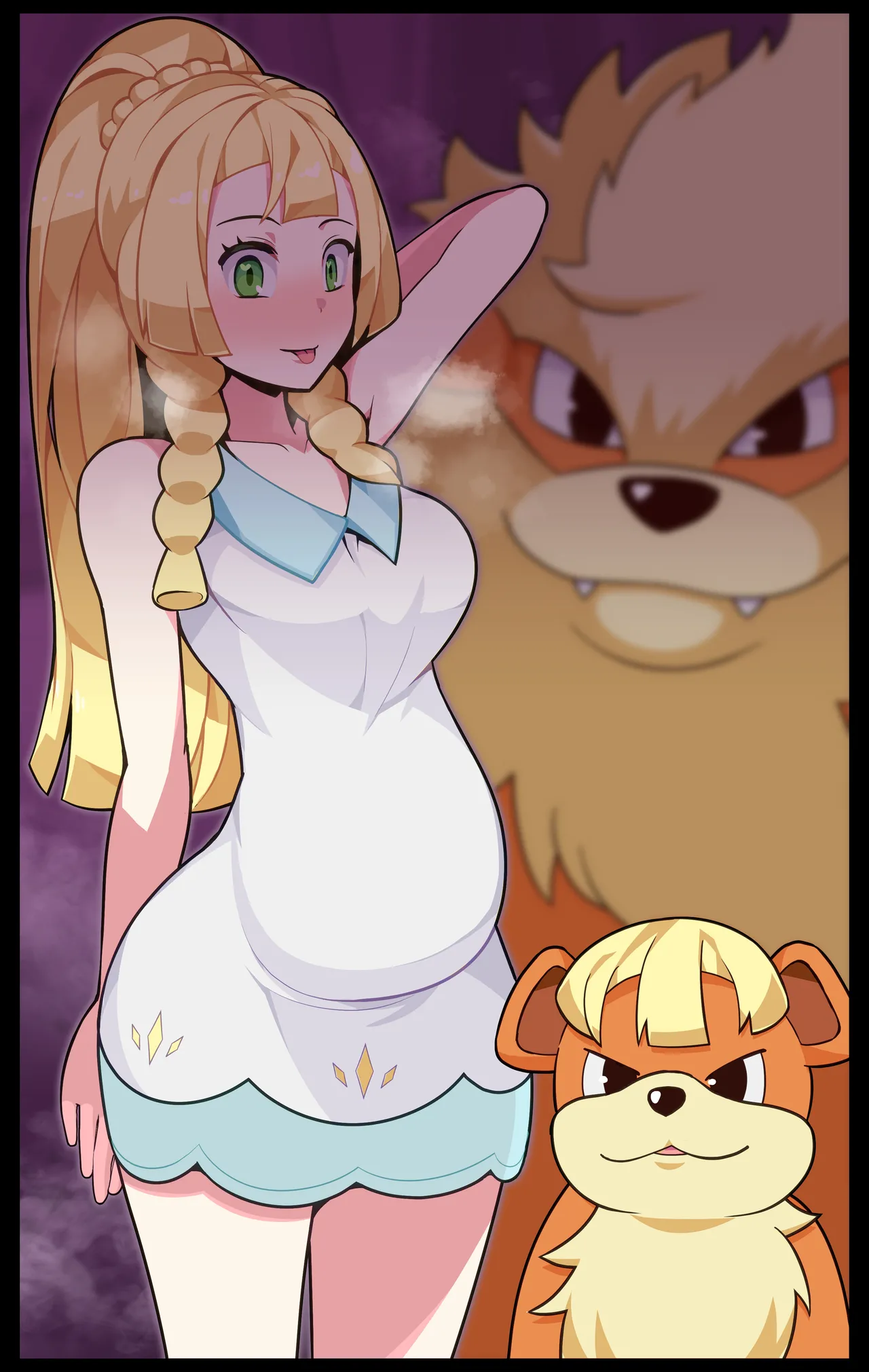 Lillie X Growlithe page 2 full