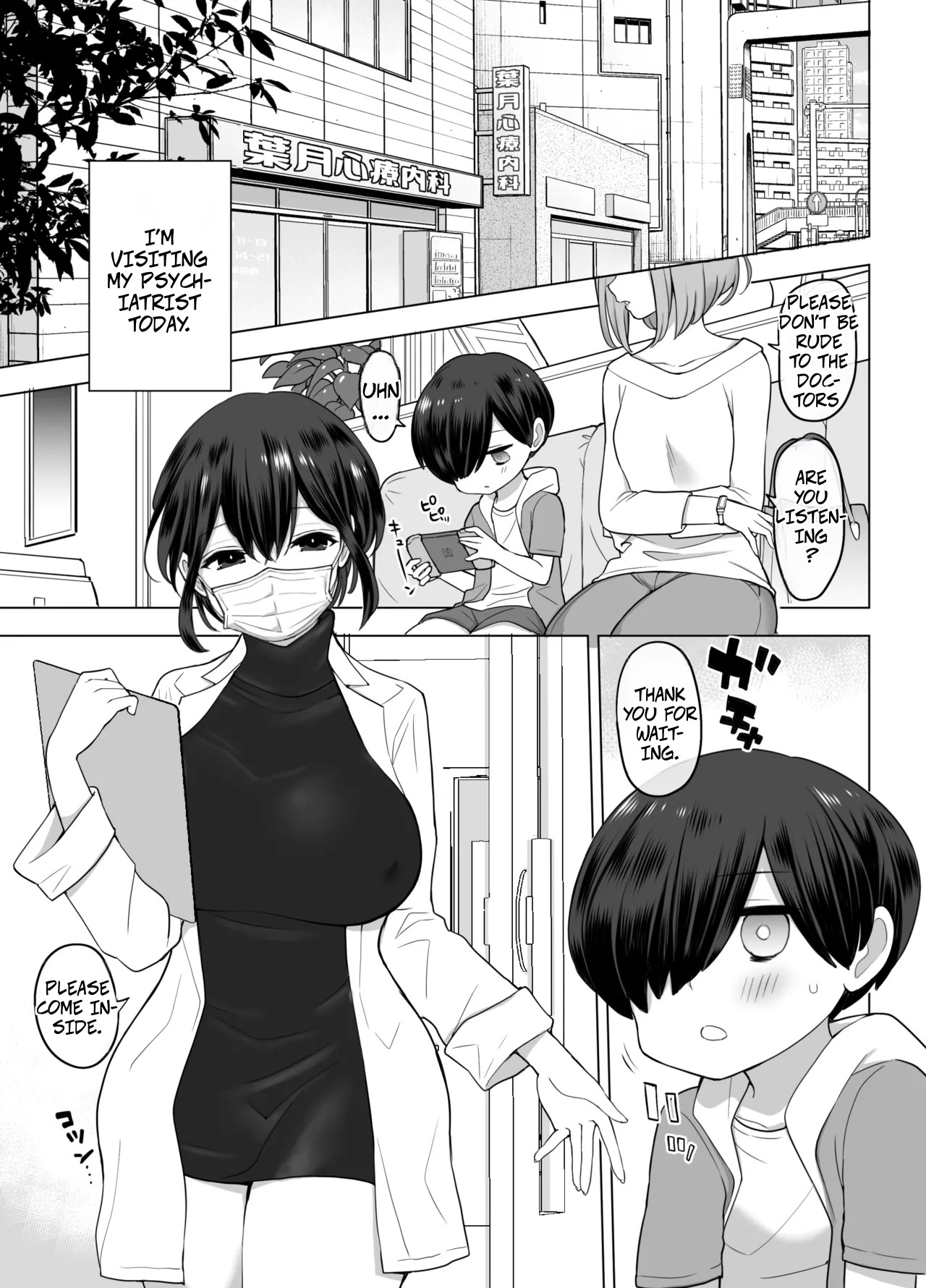 The Female Doctors at the Psychiatric Clinic Accept Me Completely - Shinryou Naika no Joi-san-tachi wa Boku no Zenbu o Uketomete Kureru page 3 full