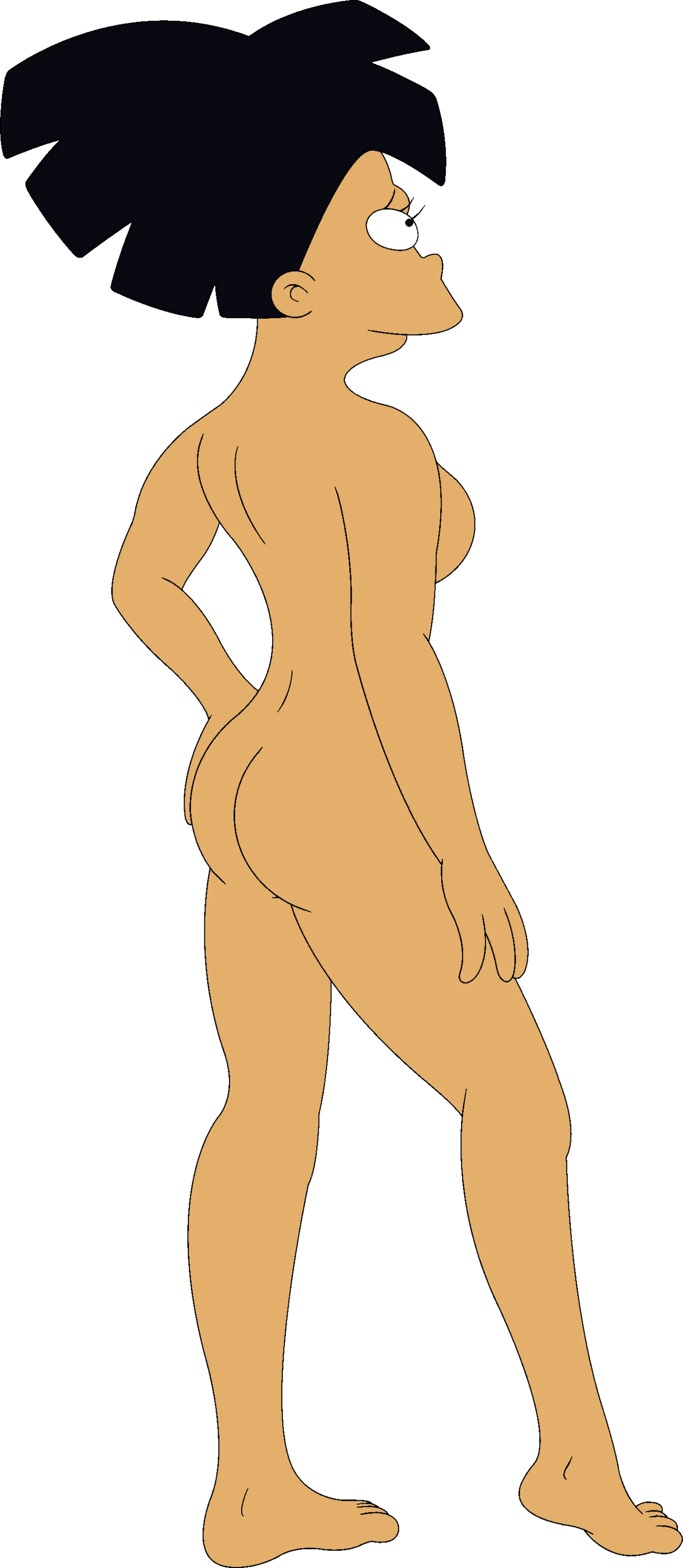 Amy Wong in flat colors page 7 full