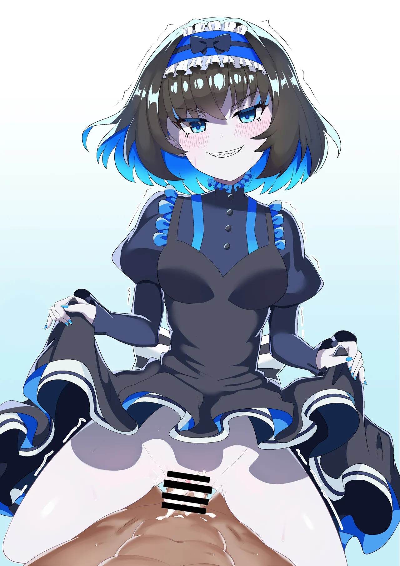 蔑むような顔でたくし上げ騎乗位するガリィちゃん page 10 full