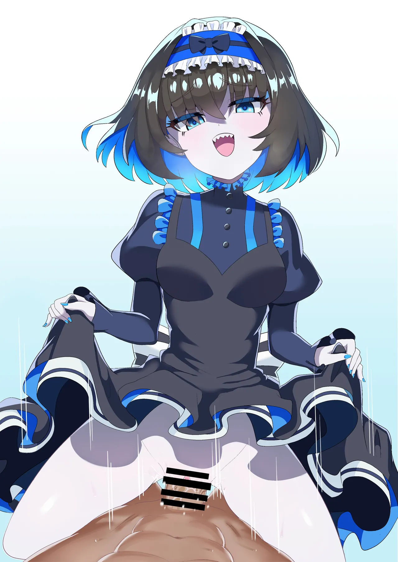 蔑むような顔でたくし上げ騎乗位するガリィちゃん page 8 full