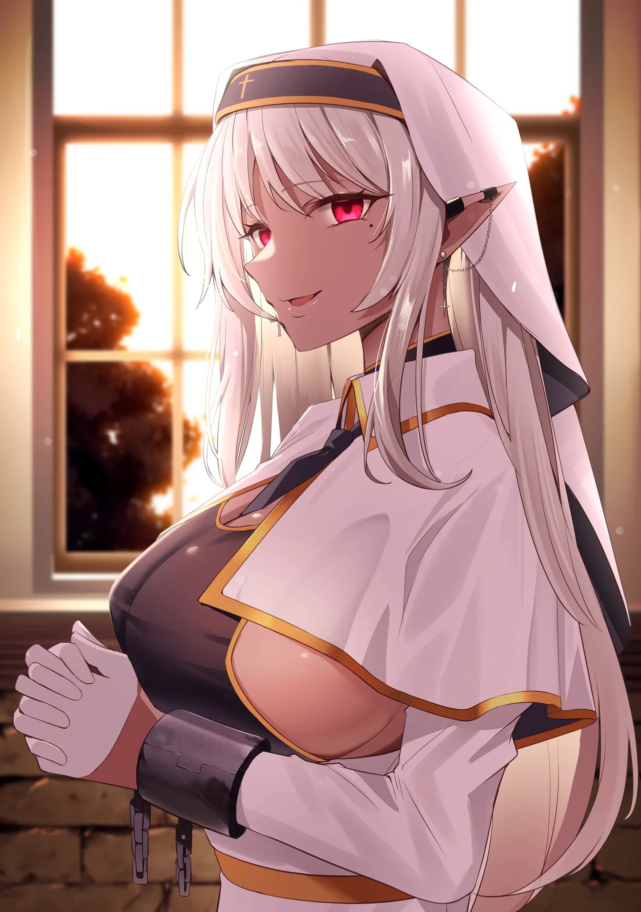 Omotta Koto ga Kuchi ni Dechau Dark Elf Sister page 6 full