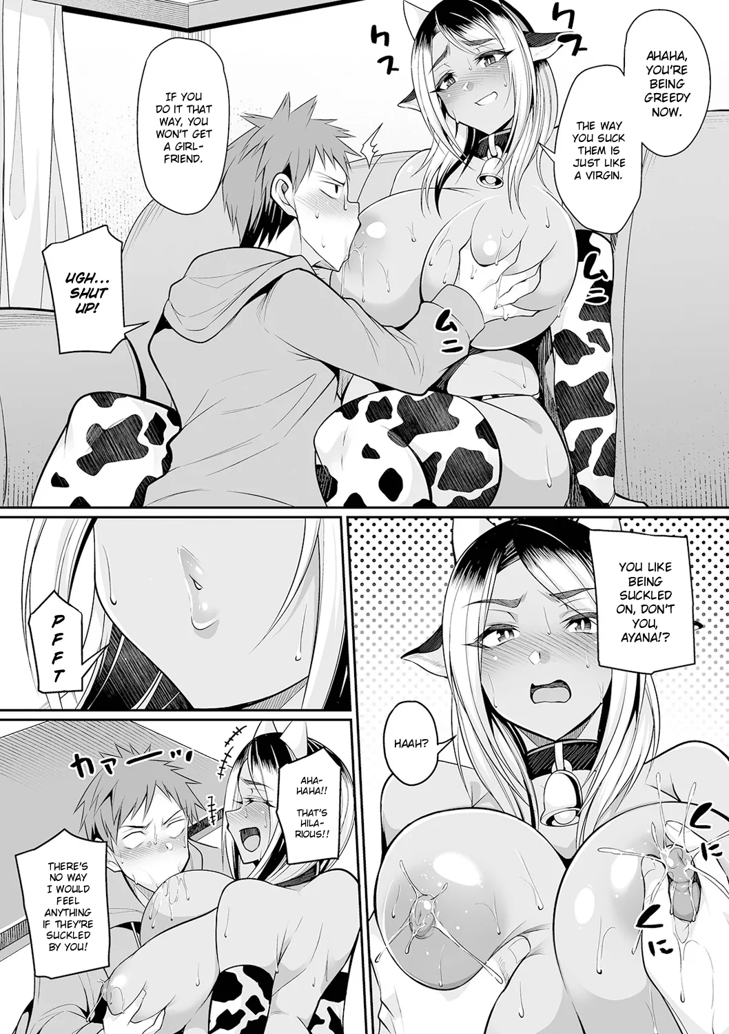 Gyaru Mama to Milk to Seiya | Gal Mommy, Milk, and Holy Night page 7 full